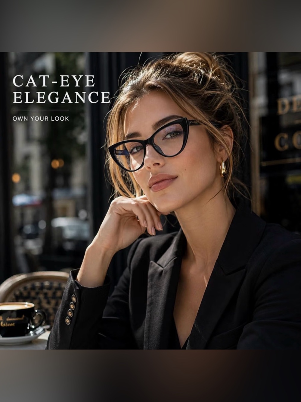 Blue Light Cat Eye Glasses